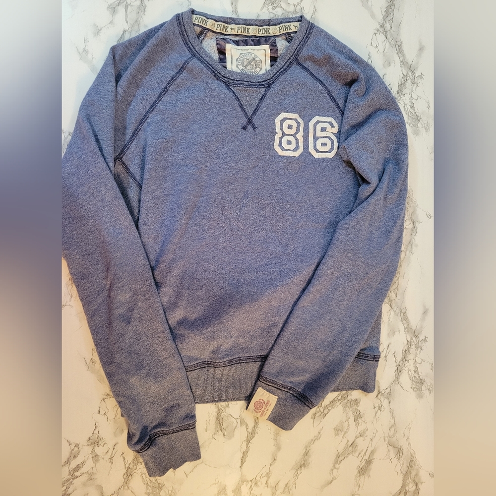 PINK Crewneck Sweatshirt  University of Pink Size Small